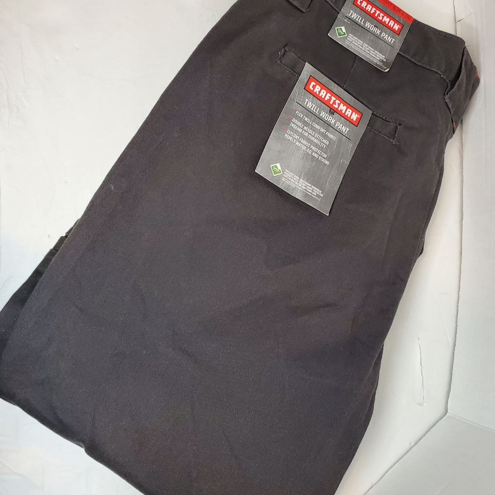 NWT CRAFTSMAN MENS TWILL WORK PANTS